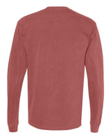 Comfort Colors C4410 Adult Heavyweight RSLong-Sleeve Pocket T-Shirt #color_BRICK