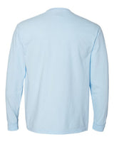 Comfort Colors C4410 Adult Heavyweight RSLong-Sleeve Pocket T-Shirt #color_CHAMBRAY