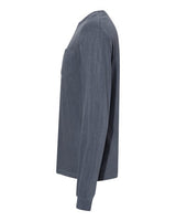 Comfort Colors C4410 Adult Heavyweight RSLong-Sleeve Pocket T-Shirt #color_DENIM