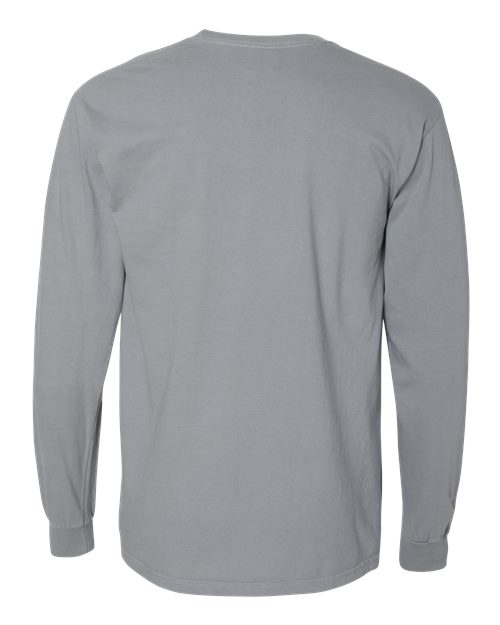 Comfort Colors C4410 Adult Heavyweight RSLong-Sleeve Pocket T-Shirt #color_GRANITE