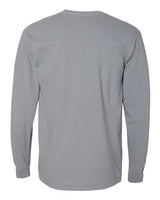 Comfort Colors C4410 Adult Heavyweight RSLong-Sleeve Pocket T-Shirt #color_GRANITE