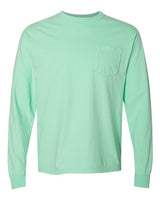 Comfort Colors C4410 Adult Heavyweight RSLong-Sleeve Pocket T-Shirt #color_ISLAND REEF