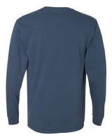 Comfort Colors C4410 Adult Heavyweight RSLong-Sleeve Pocket T-Shirt #color_MIDNIGHT