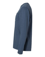 Comfort Colors C4410 Adult Heavyweight RSLong-Sleeve Pocket T-Shirt #color_MIDNIGHT