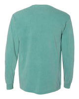 Comfort Colors C4410 Adult Heavyweight RSLong-Sleeve Pocket T-Shirt #color_SEAFOAM