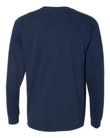 Comfort Colors C4410 Adult Heavyweight RSLong-Sleeve Pocket T-Shirt #color_TRUE NAVY
