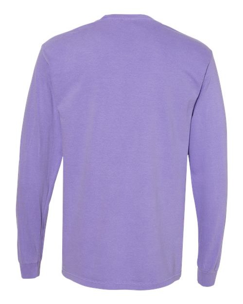 Comfort Colors C4410 Adult Heavyweight RSLong-Sleeve Pocket T-Shirt #color_VIOLET