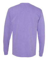 Comfort Colors C4410 Adult Heavyweight RSLong-Sleeve Pocket T-Shirt #color_VIOLET