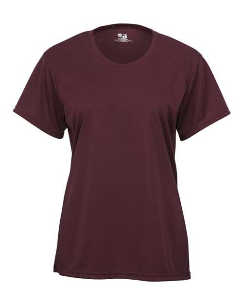 Badger 4160 Women’s B-Core T-Shirt #color_Maroon