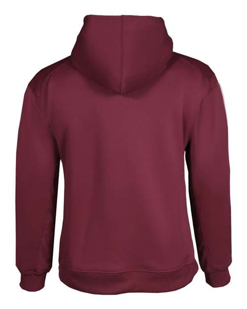 Badger 1454 Performance Fleece Hooded Sweatshirt #color_Cardinal