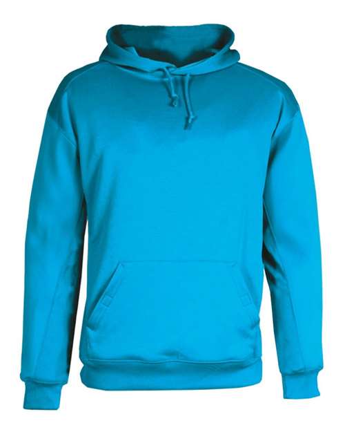 Badger 1454 Performance Fleece Hooded Sweatshirt #color_Electric Blue