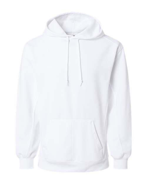 Badger 1454 Performance Fleece Hooded Sweatshirt #color_White