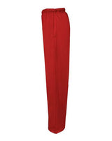 Badger 1478 Performance Fleece Open-Bottom Sweatpants #color_Red