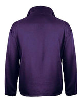 Badger 1480 Performance Fleece Quarter-Zip Pullover #color_Purple