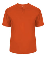 Alleson Athletic 7930 B-Core Placket Jersey #color_Burnt Orange