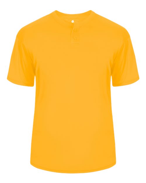 Alleson Athletic 7930 B-Core Placket Jersey #color_Gold