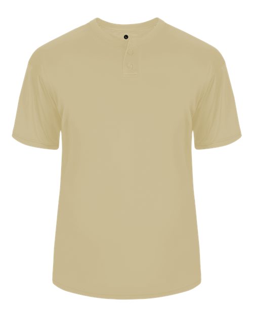 Alleson Athletic 7930 B-Core Placket Jersey #color_Vegas Gold