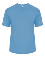 Alleson Athletic 7930 B-Core Placket Jersey #color_Columbia Blue