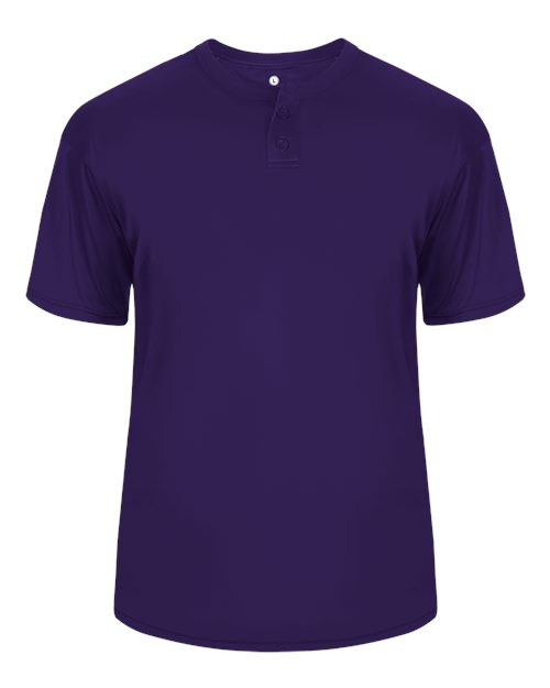 Alleson Athletic 7930 B-Core Placket Jersey #color_Purple