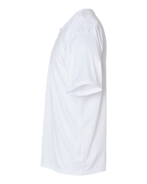 Alleson Athletic 7930 B-Core Placket Jersey #color_White