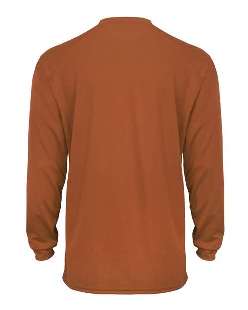 Badger 4104 B-Core Long Sleeve T-Shirt #color_Texas Orange