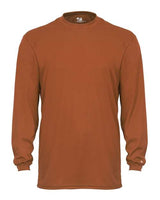 Badger 4104 B-Core Long Sleeve T-Shirt #color_Texas Orange