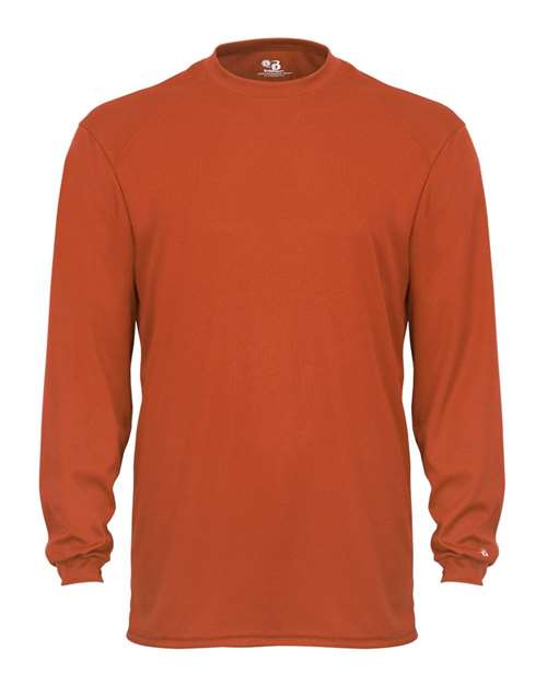 Badger 4104 B-Core Long Sleeve T-Shirt #color_Burnt Orange