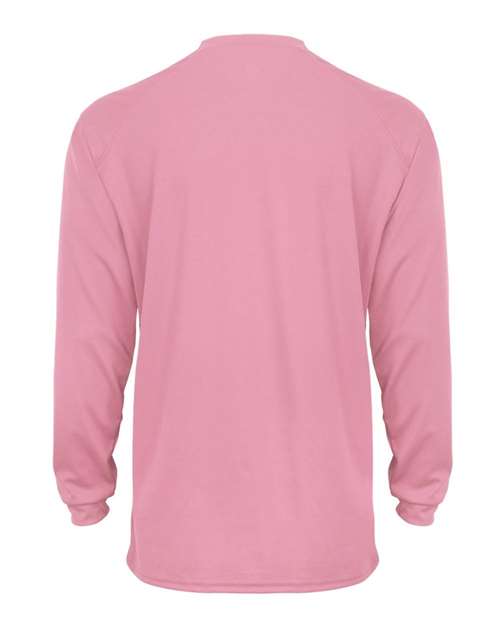 Badger 4104 B-Core Long Sleeve T-Shirt #color_Pink