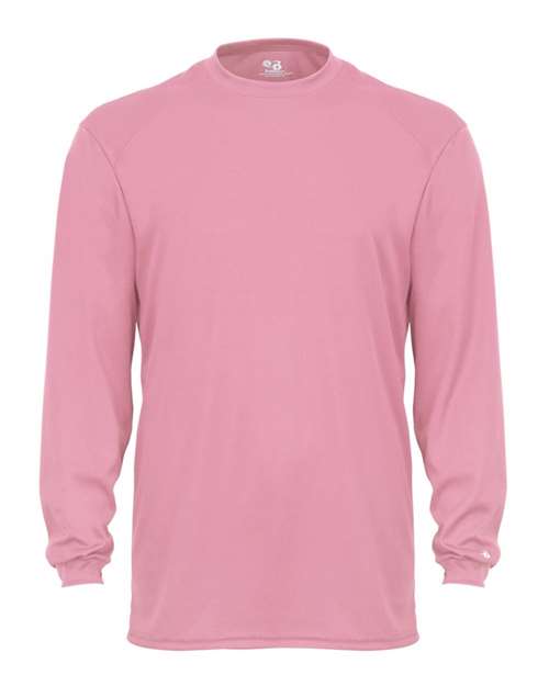 Badger 4104 B-Core Long Sleeve T-Shirt #color_Pink
