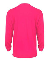 Badger 4104 B-Core Long Sleeve T-Shirt #color_Hot Pink