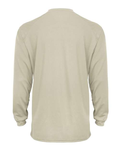 Badger 4104 B-Core Long Sleeve T-Shirt #color_Sand