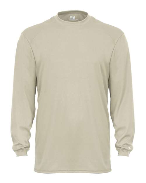 Badger 4104 B-Core Long Sleeve T-Shirt #color_Sand
