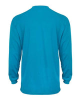Badger 4104 B-Core Long Sleeve T-Shirt #color_Electric Blue