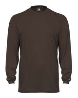 Badger 4104 B-Core Long Sleeve T-Shirt #color_Brown