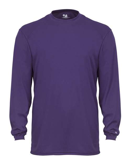 Badger 4104 B-Core Long Sleeve T-Shirt #color_Purple