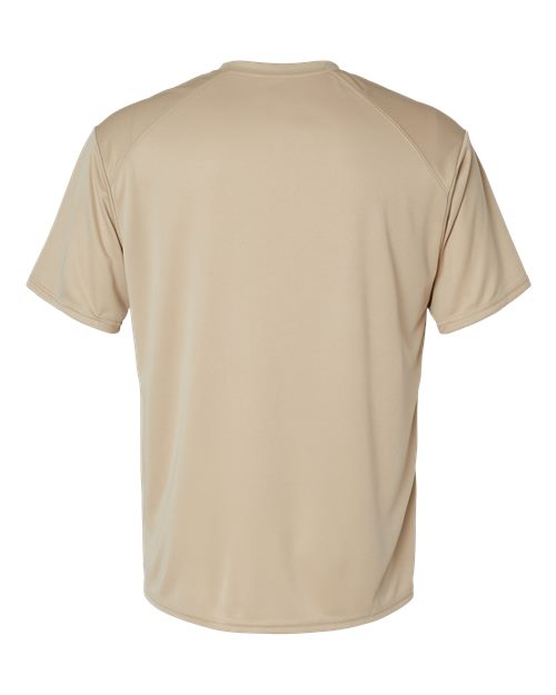 Badger 4120 B-Core Sport Shoulders T-Shirt #color_Sand