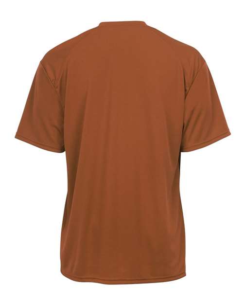 Badger 4120 B-Core Sport Shoulders T-Shirt #color_Texas Orange