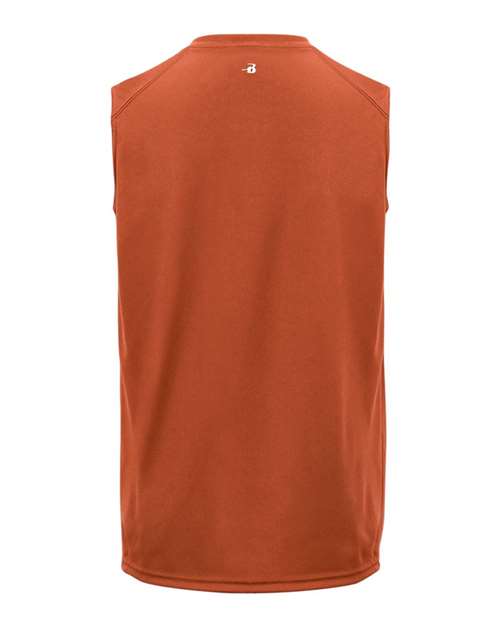 Badger 4130 B-Core Sleeveless T-Shirt #color_Burnt Orange