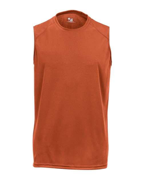 Badger 4130 B-Core Sleeveless T-Shirt #color_Burnt Orange