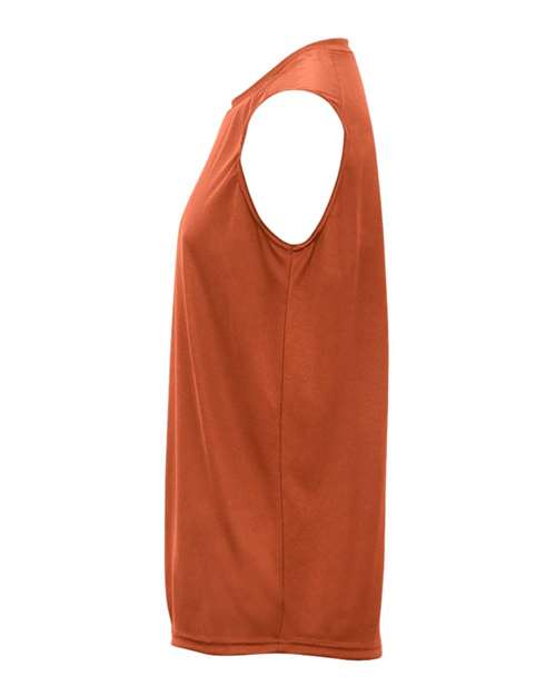 Badger 4130 B-Core Sleeveless T-Shirt #color_Burnt Orange
