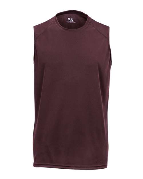Badger 4130 B-Core Sleeveless T-Shirt #color_Maroon