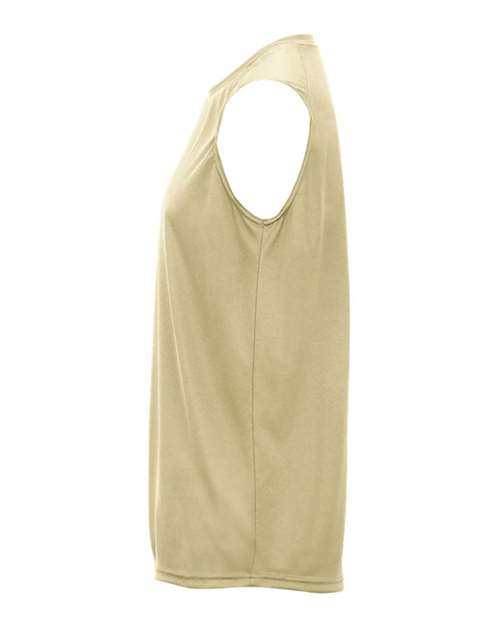Badger 4130 B-Core Sleeveless T-Shirt #color_Vegas Gold