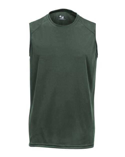 Badger 4130 B-Core Sleeveless T-Shirt #color_Forest