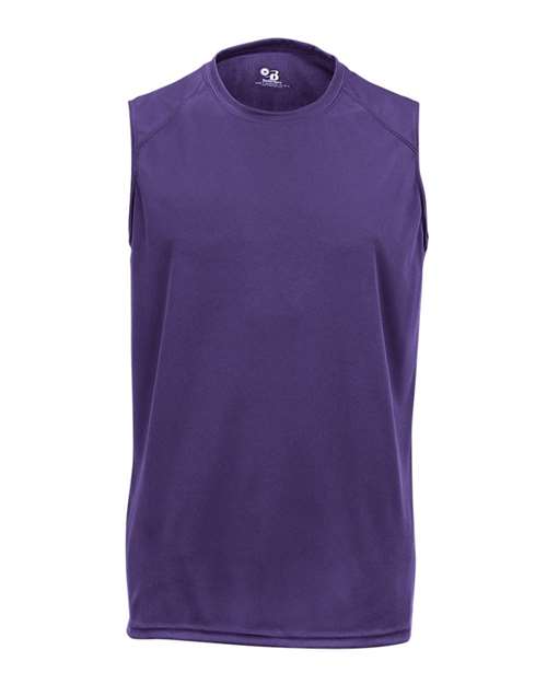 Badger 4130 B-Core Sleeveless T-Shirt #color_Purple