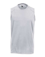Badger 4130 B-Core Sleeveless T-Shirt #color_Silver