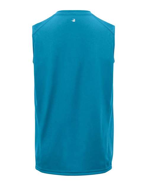 Badger 4130 B-Core Sleeveless T-Shirt #color_Electric Blue