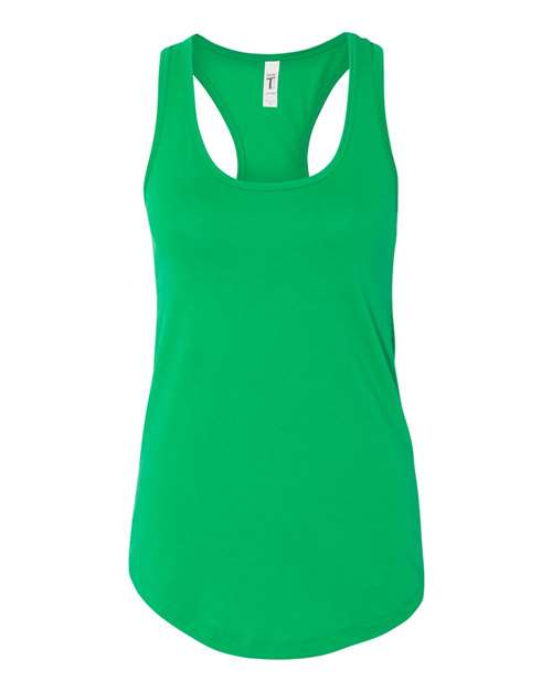 Next Level N1533 Ladies' Ideal Racerback Tank #color_KELLY GREEN