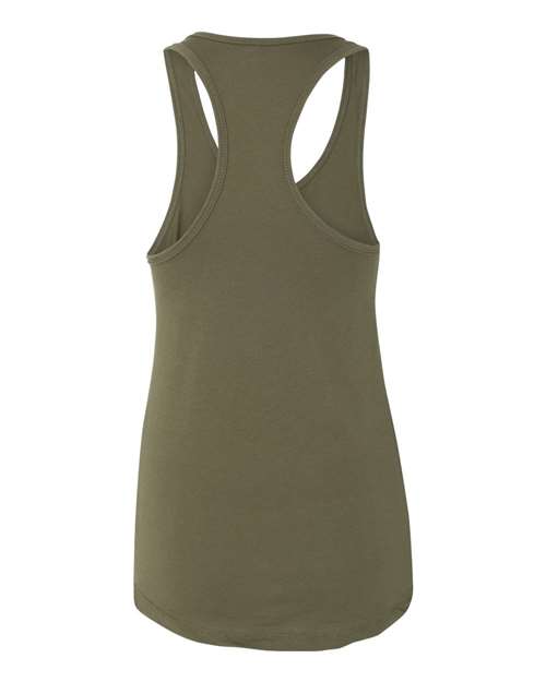 Next Level N1533 Ladies' Ideal Racerback Tank #color_MILITARY GREEN