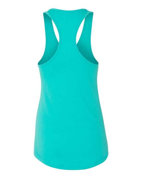 Next Level N1533 Ladies' Ideal Racerback Tank #color_TAHITI BLUE