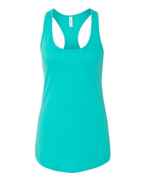 Next Level N1533 Ladies' Ideal Racerback Tank #color_TAHITI BLUE
